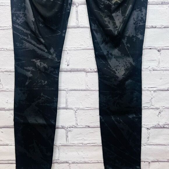 Helmut Lang Womens Black Marble Twill Skinny Ankle Pants Size 27 - Picture 6 of 11